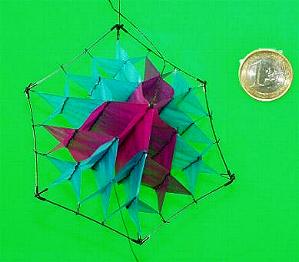Facet-snowflake (diameter, approx. 90mm)