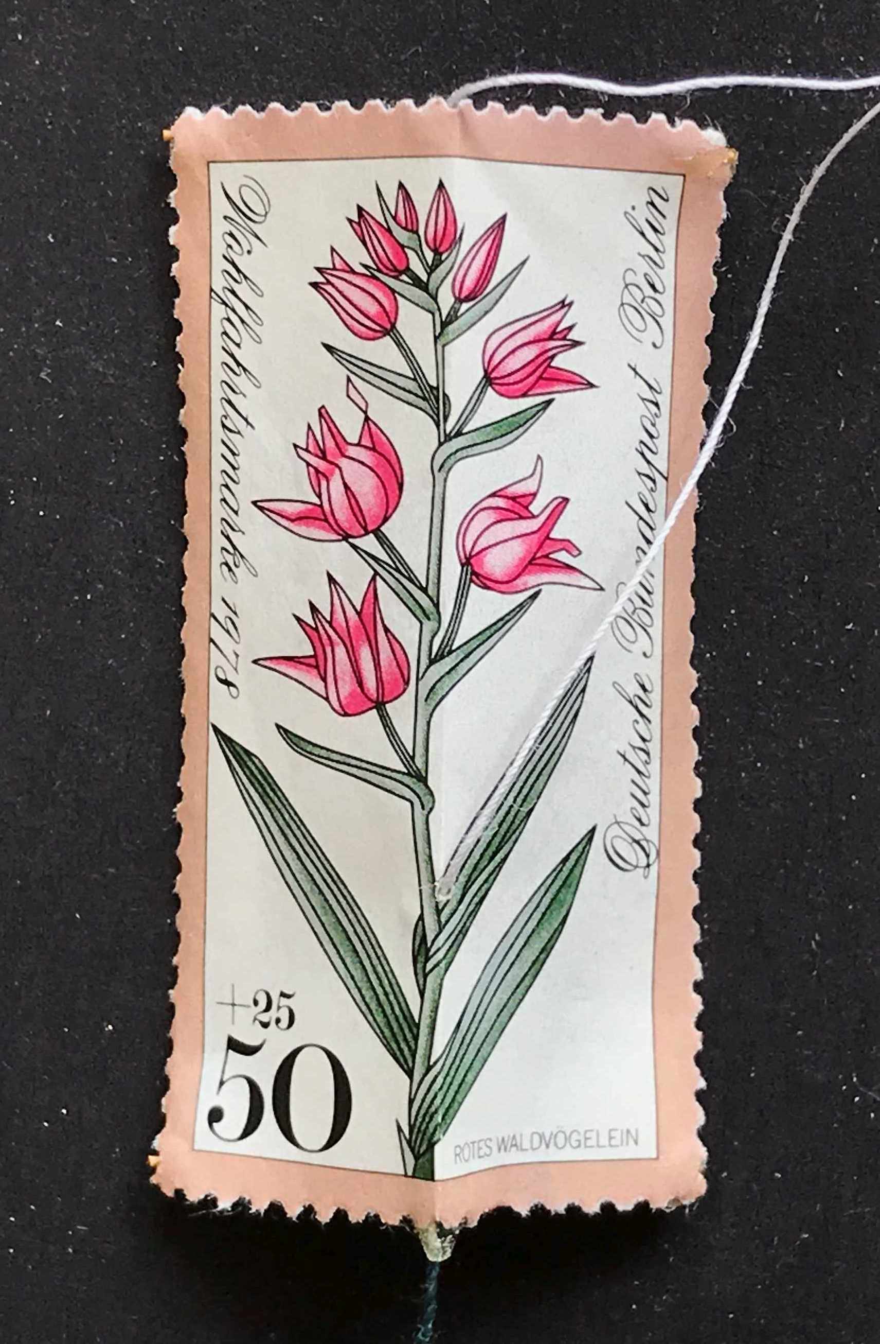 Briefmarke: (BxH) 23 x 42 mm